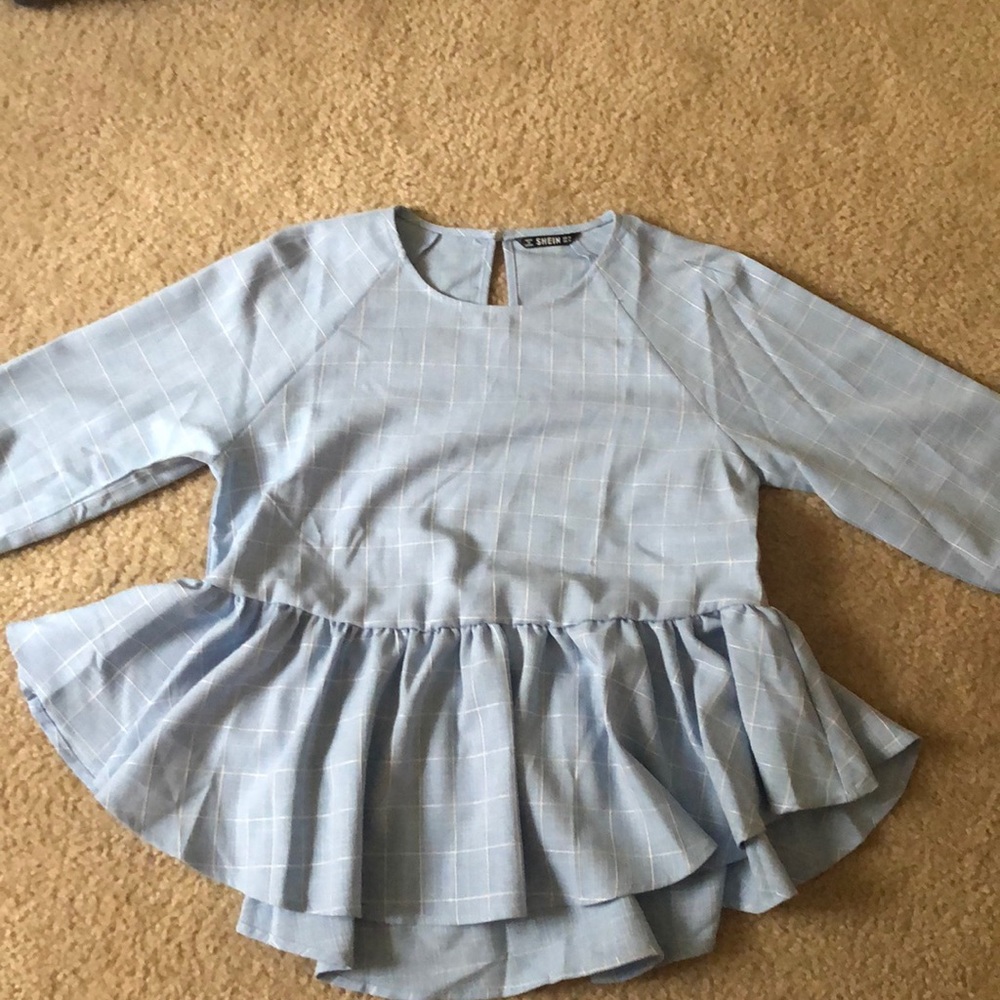 Checkered print shirt